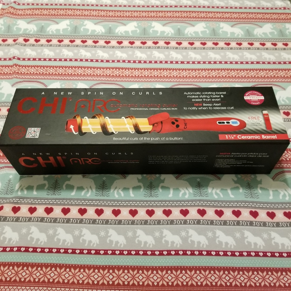 NEW! Chi Arc 1 1/4" Ceramic Barrel